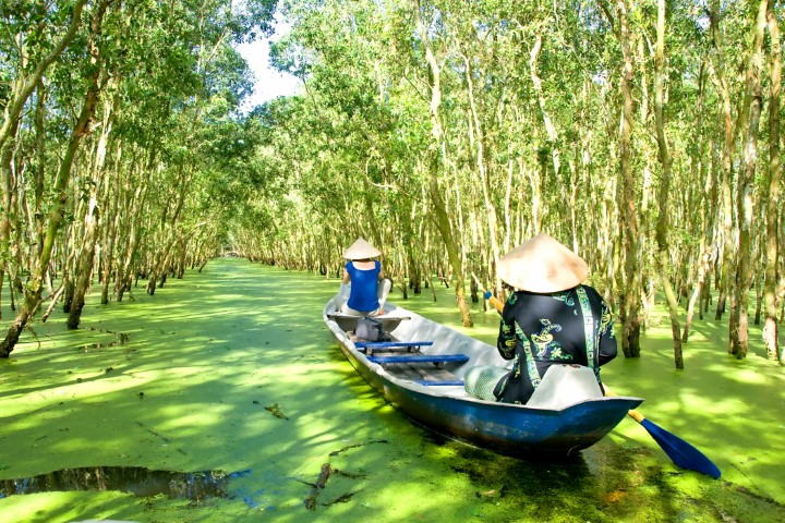 Sfeerafbeelding Mekong Delta in Zuid Vietnam Dimsum Reizen